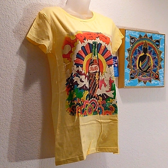 NEW!! PEPSI-COLA VINTAGE LOOK TEE - Picture 2 of 5